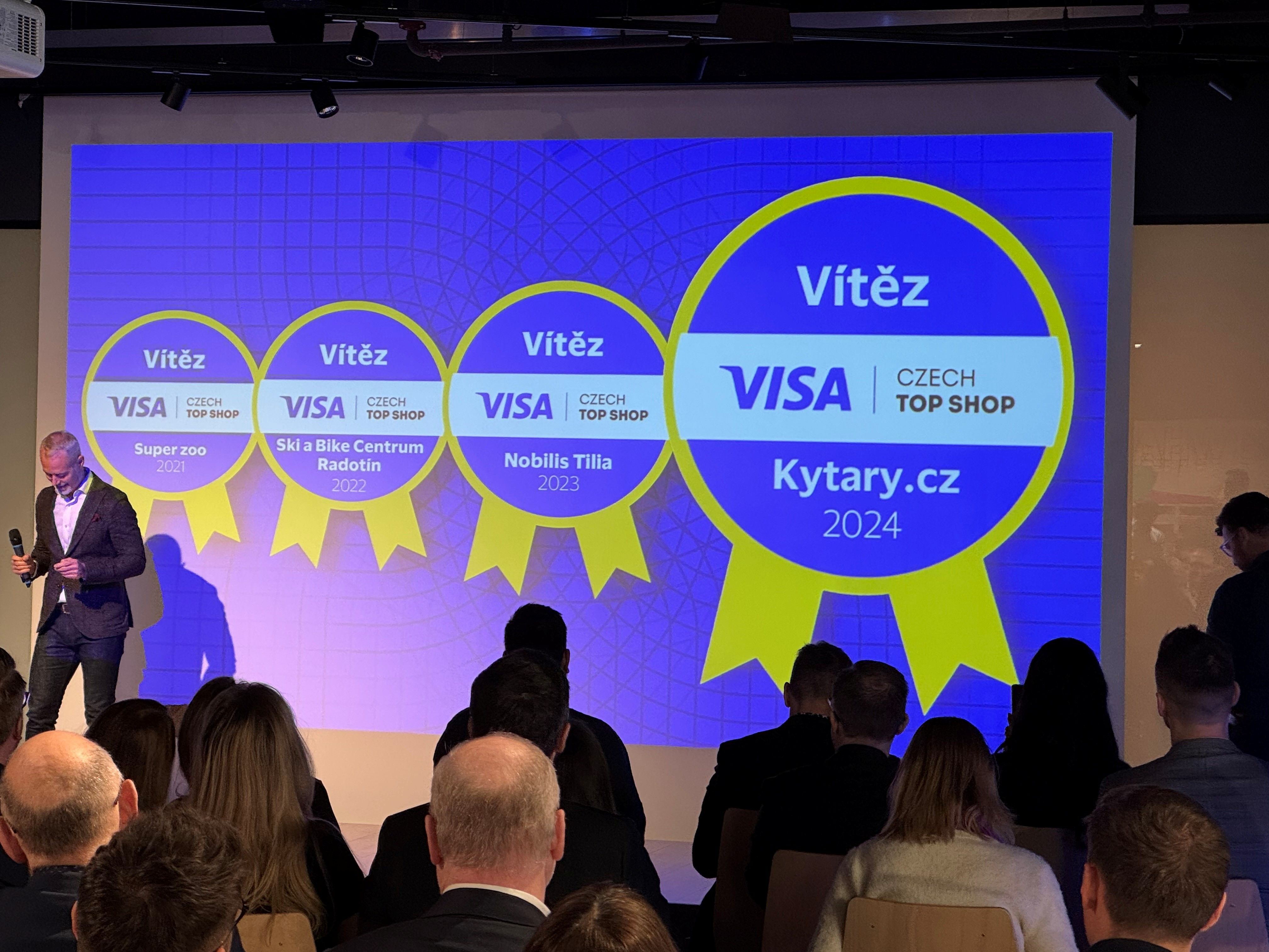 GEWINNER DES WETTBEWERBS VISA Czech Top Shop