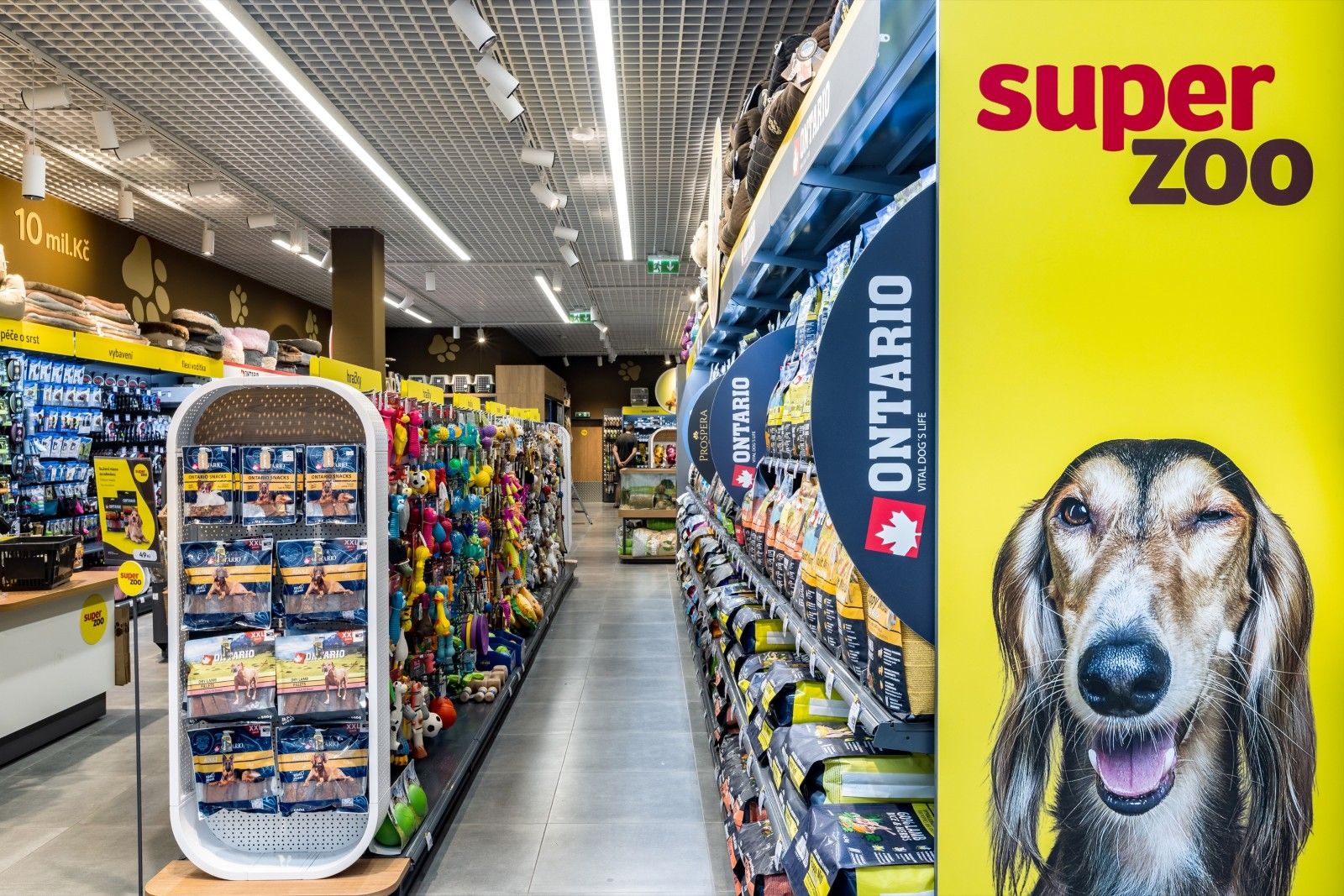 Im Einkaufszentrum Novo Plaza haben wir ein Konzept f&uuml;r Super Zoo umgesetzt