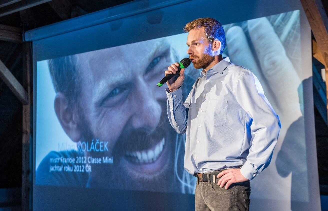 Milan Kol&aacute;ček bei der Vend&eacute;e Globe 2020!