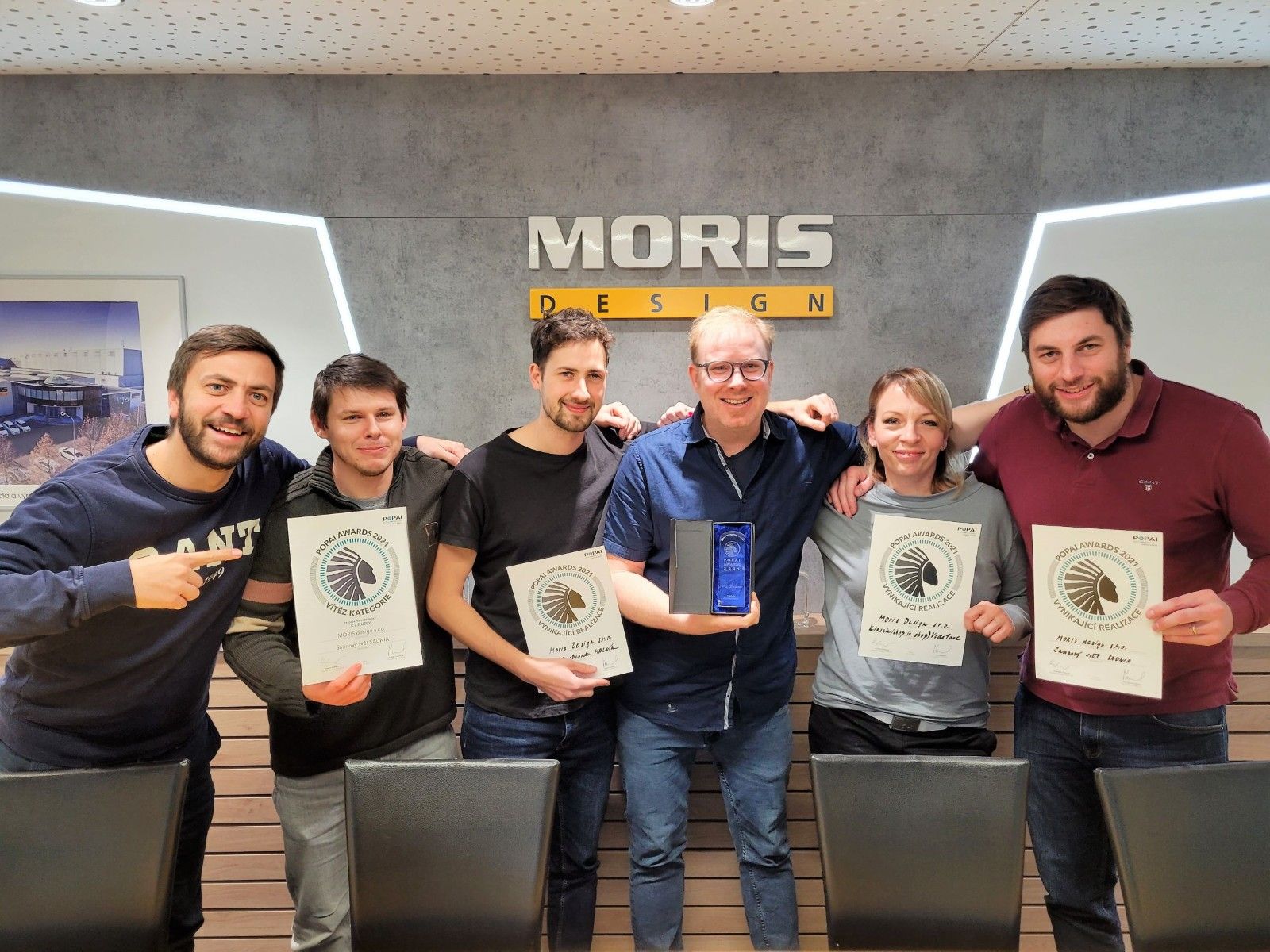 MORIS Design hat erneut bei den POPAI Awards in der Tschechischen Republik gepunktet &ndash; es hat 4 Prei
