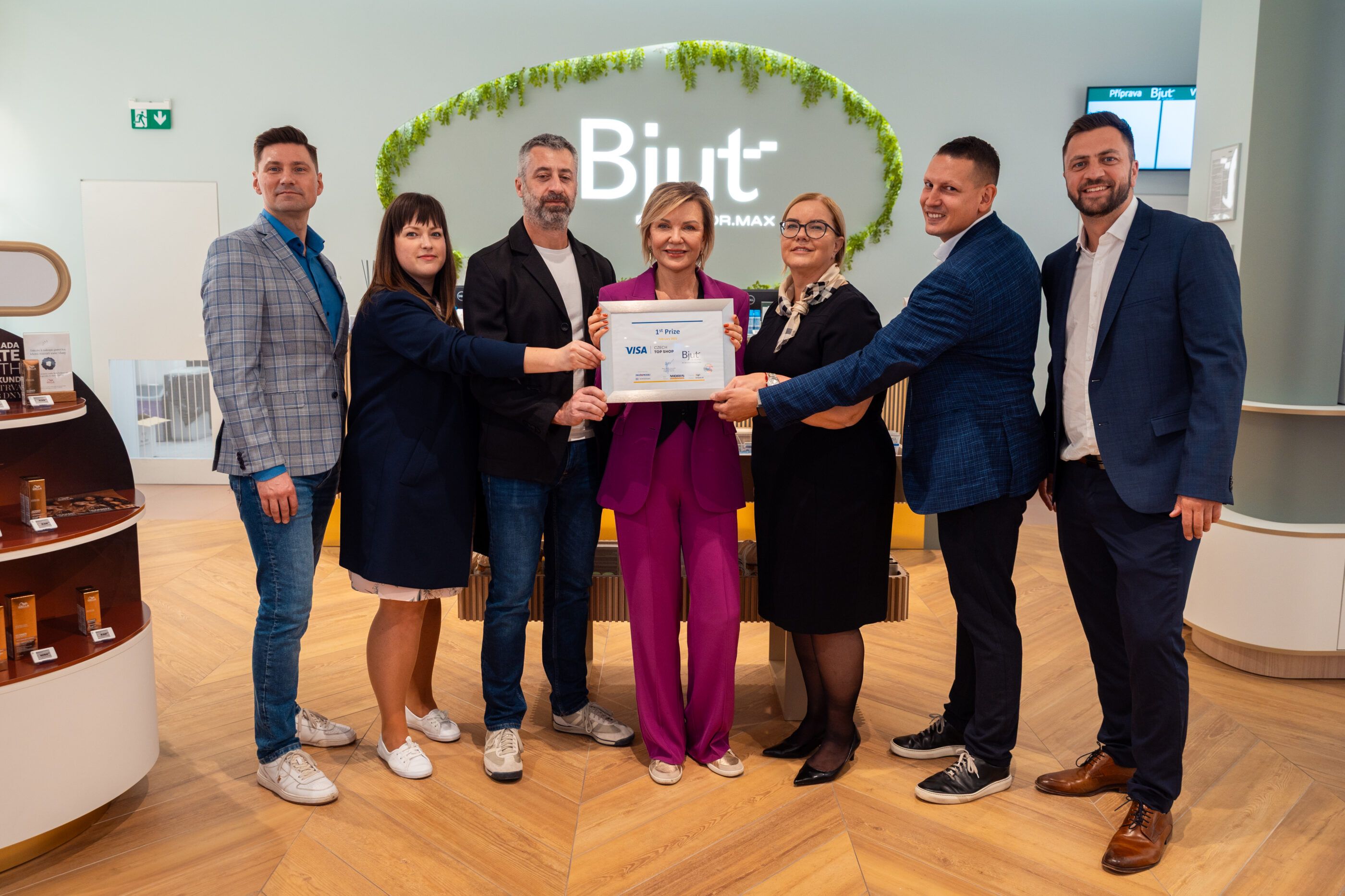 VERLEIHUNG DES VISA Czech Top Shop PREISES 2/2025